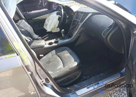 2015 Infiniti Q50 Premium from USA, damaged, VIN JN1BV7AP5FM345026